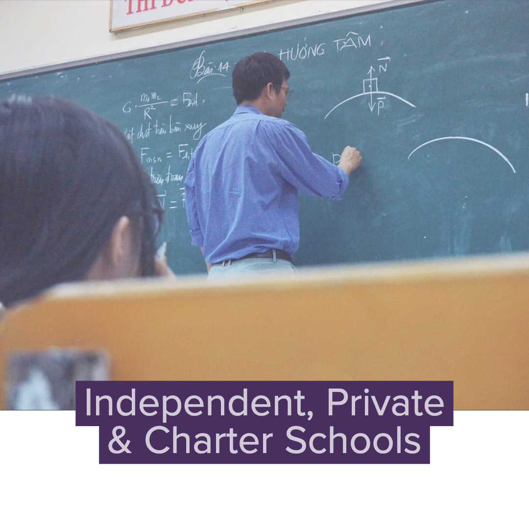 Independent, Private & Charter Schools