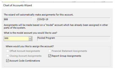 Chart of Accounts Wizard