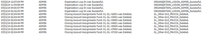 Summary Organization Sample