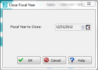 Close Fiscal Year