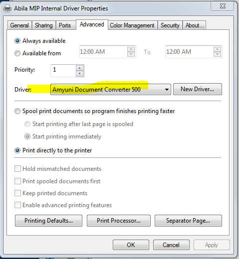 Amyuni Document Converter